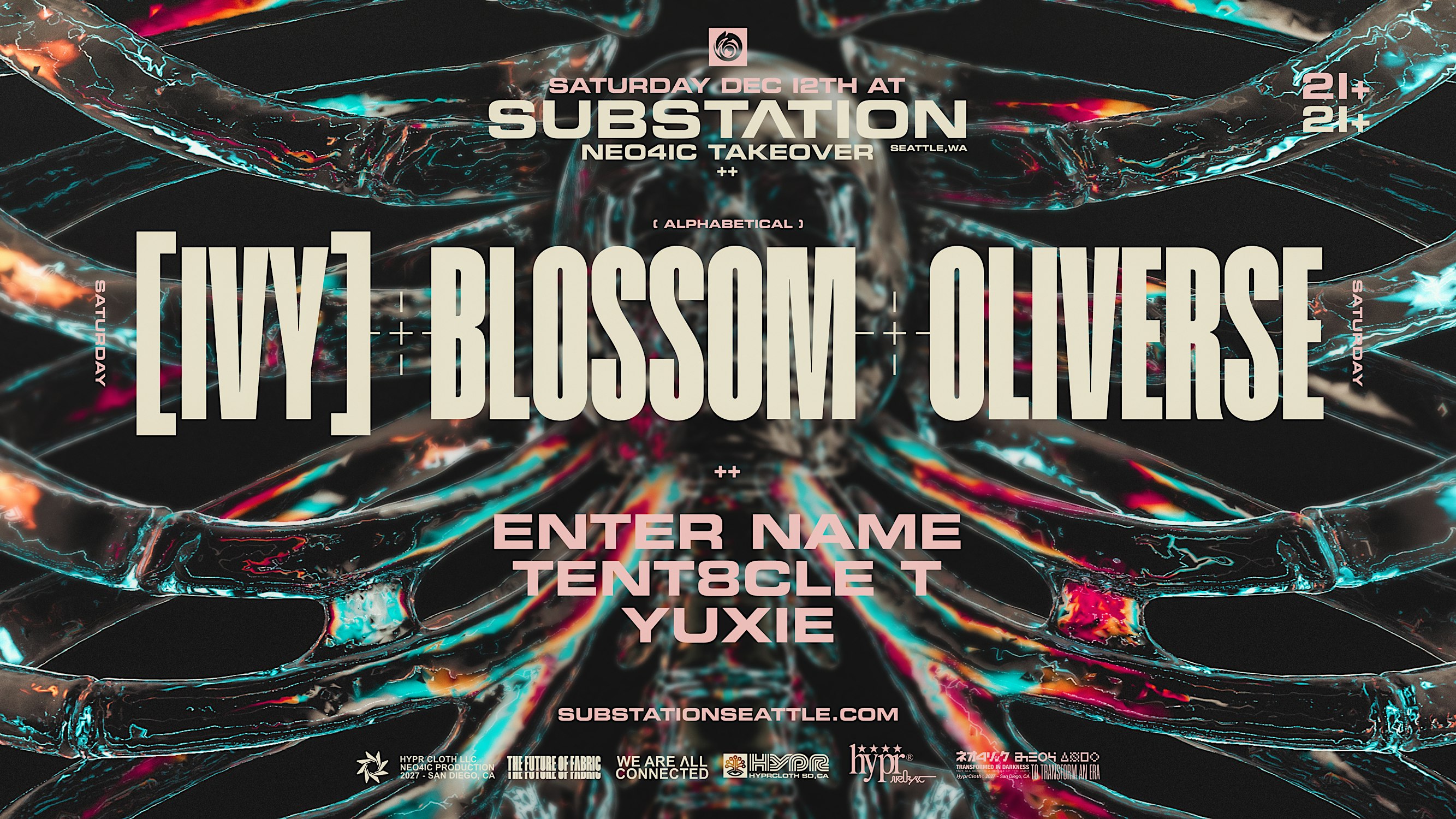 NEO4IC TAKEOVER: [IVY]  x Blossom x Oliverse