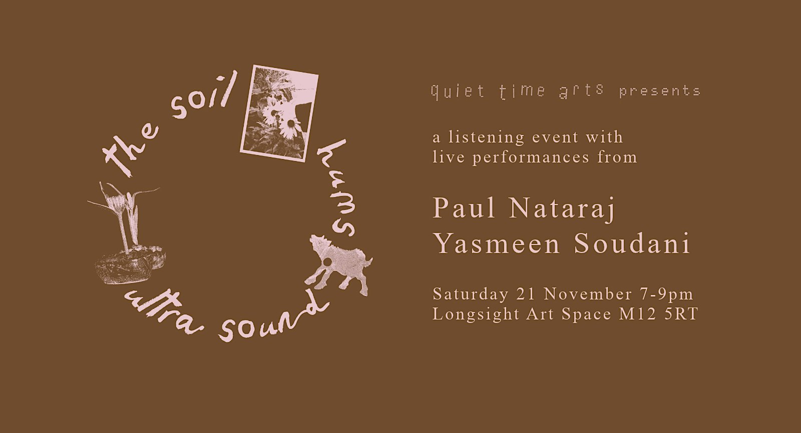 a listening event ~ with Paul Nataraj and Yasmeen Soudani