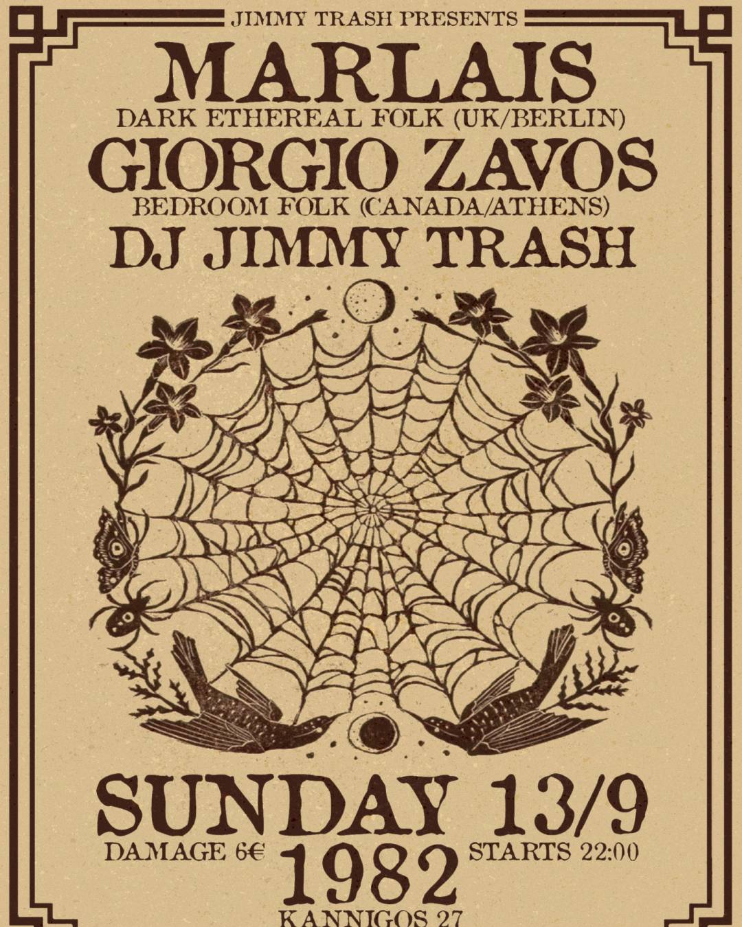 Jimmy Trash presents Marlais (Berlin)+ Giorgio Zavos