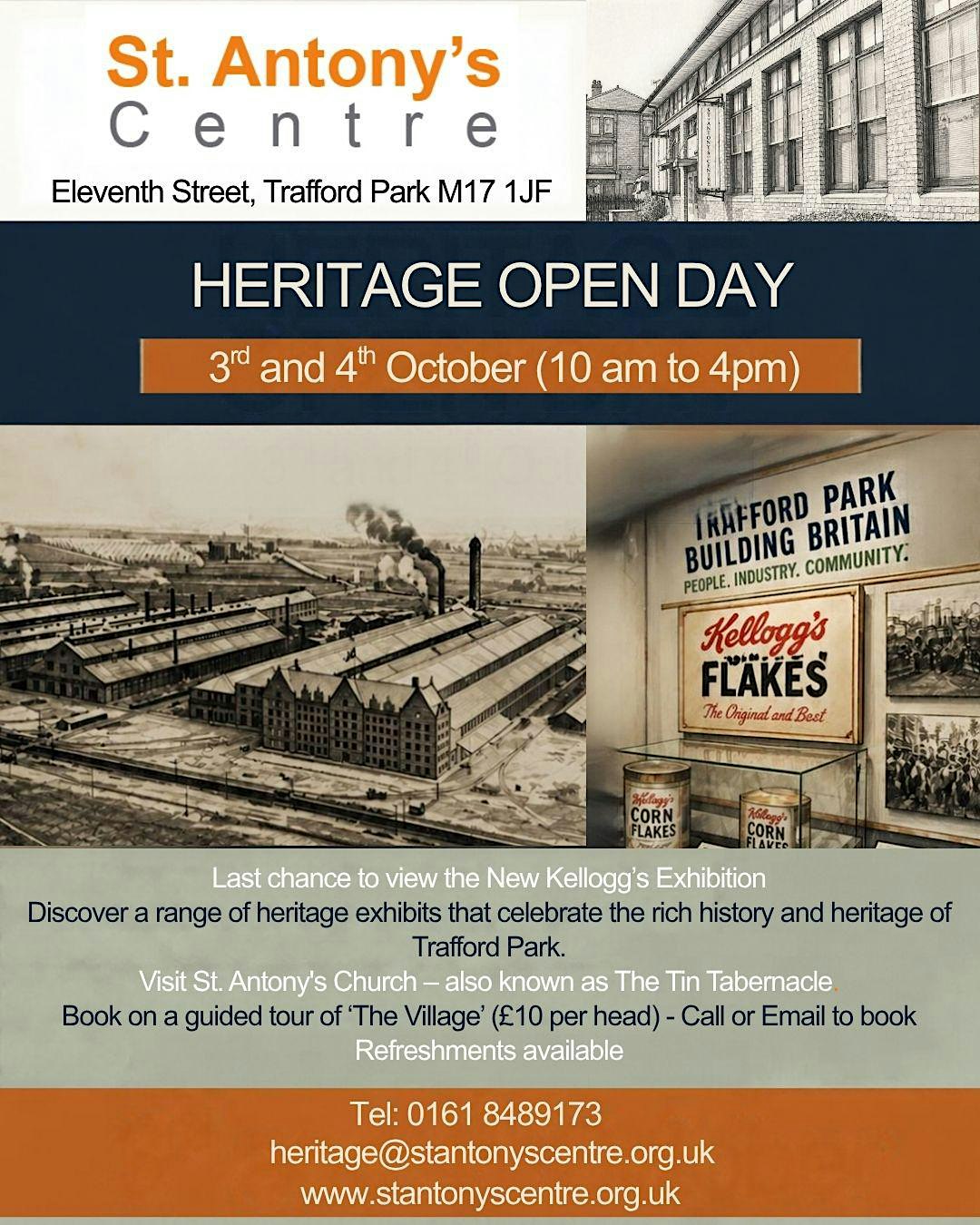 Heritage Open Days: Trafford Park Heritage Centre & Village Walk