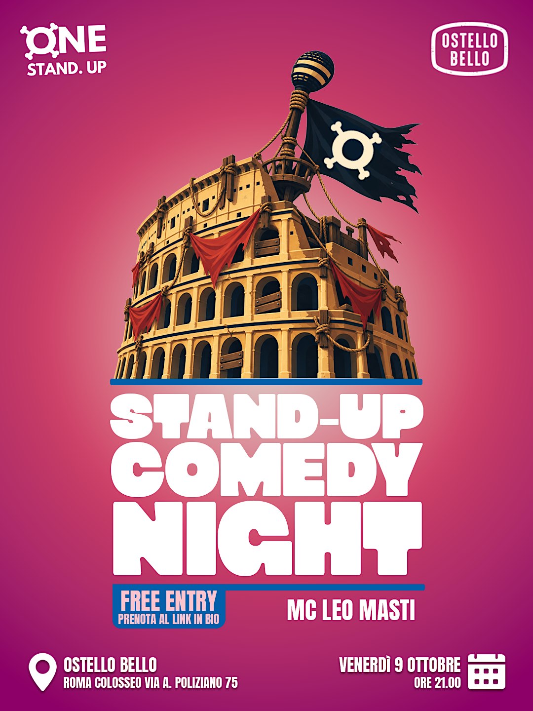 STAND UP COMEDY FREE - COLOSSEO