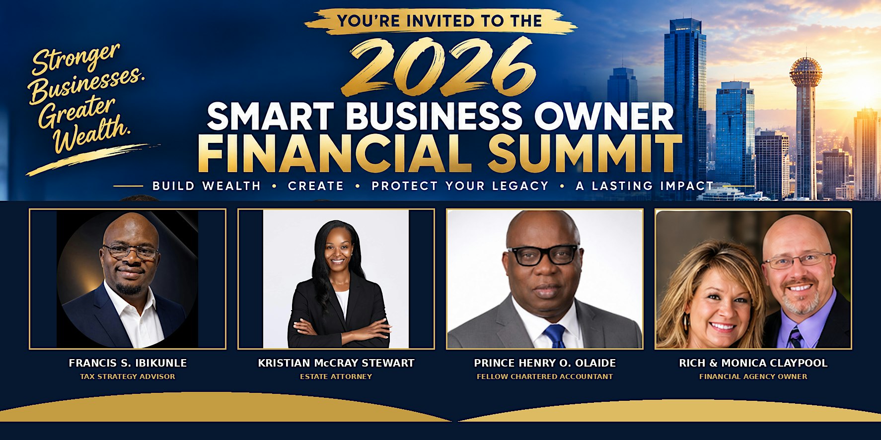 2026 SMART BUSINESS OWNER FINANCIAL SUMMIT