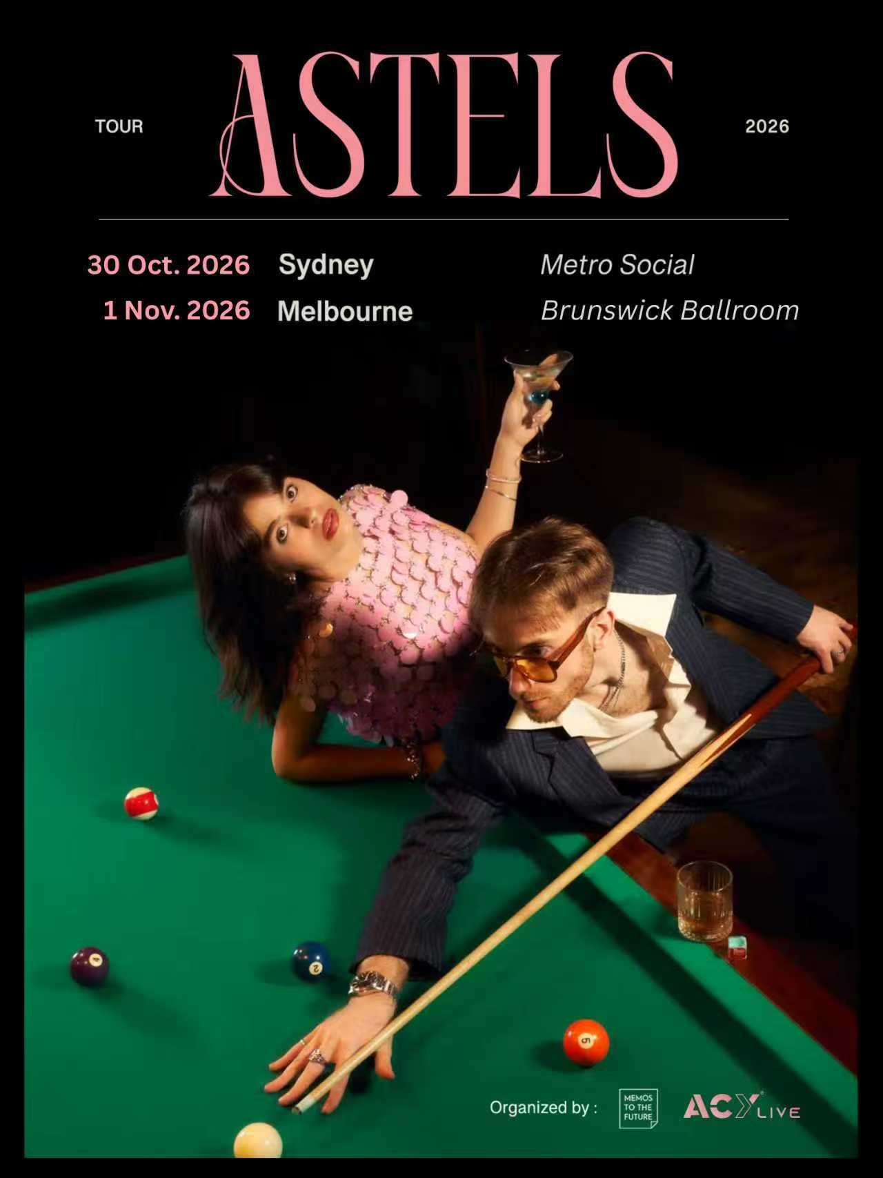 ASTELS AUSTRALIA TOUR 2026 - Sydney