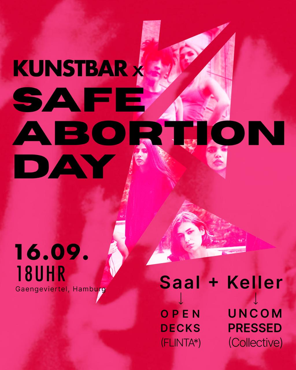 DANS Kunstbar x Safe Abortion Day Pre-abend