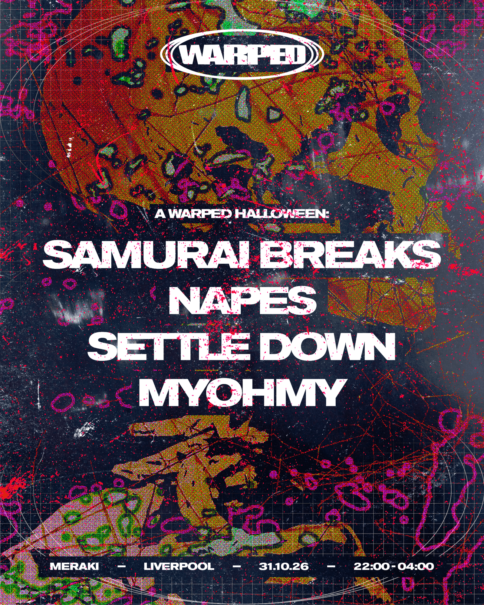 A Warped Halloween: Samurai Breaks, Napes, Settle Down + more