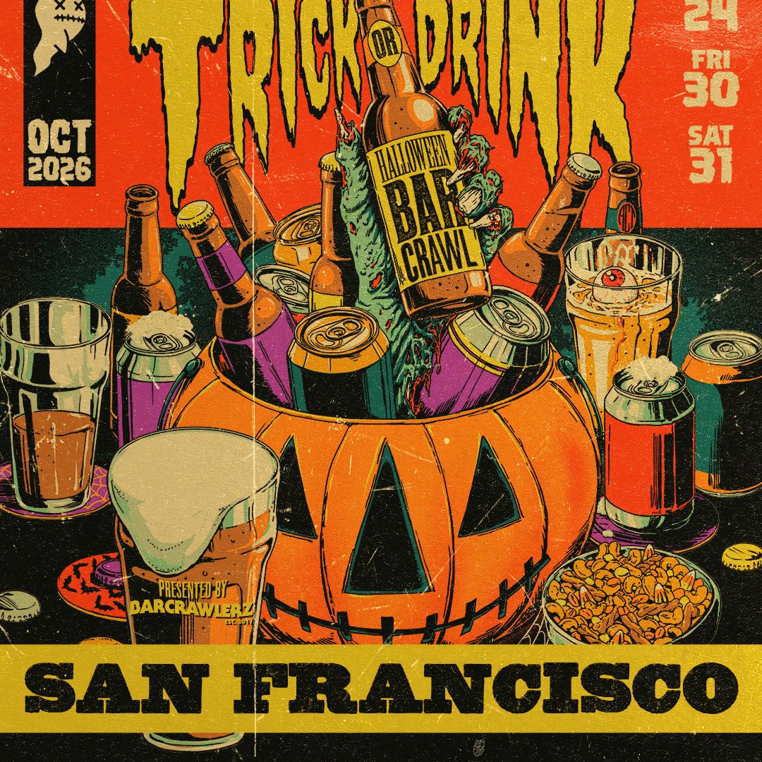 Trick or Drink: San Francisco Halloween Bar Crawl (3 Days)