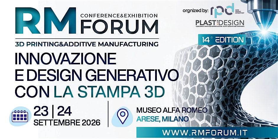 RM FORUM 2026 'Additive Manufacturing'