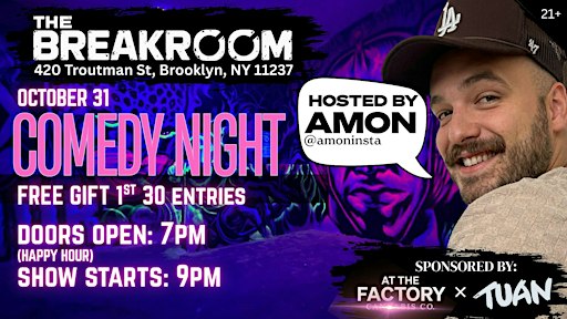 Halloween Comedy Night at The Breakroom Lounge