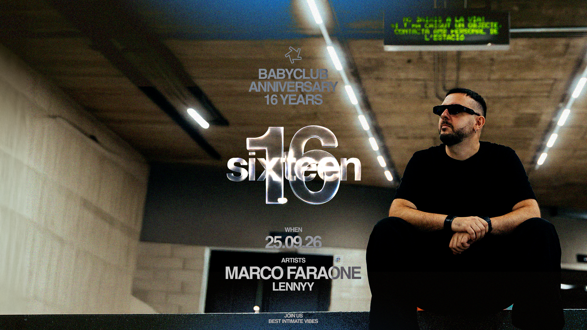 BABY ANNIVERSARY 16 YEARS: Marco Faraone + Lennyy