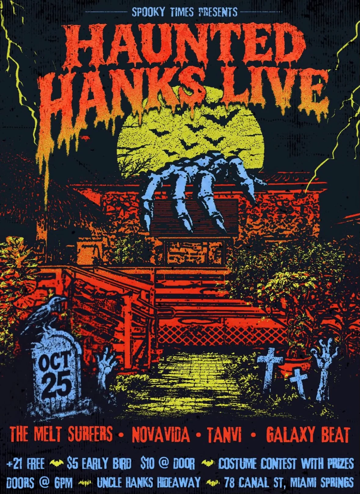 Haunted Hanks Live