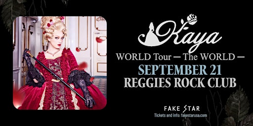Kaya WORLD Tour - Live in Chicago VIP Upgrade