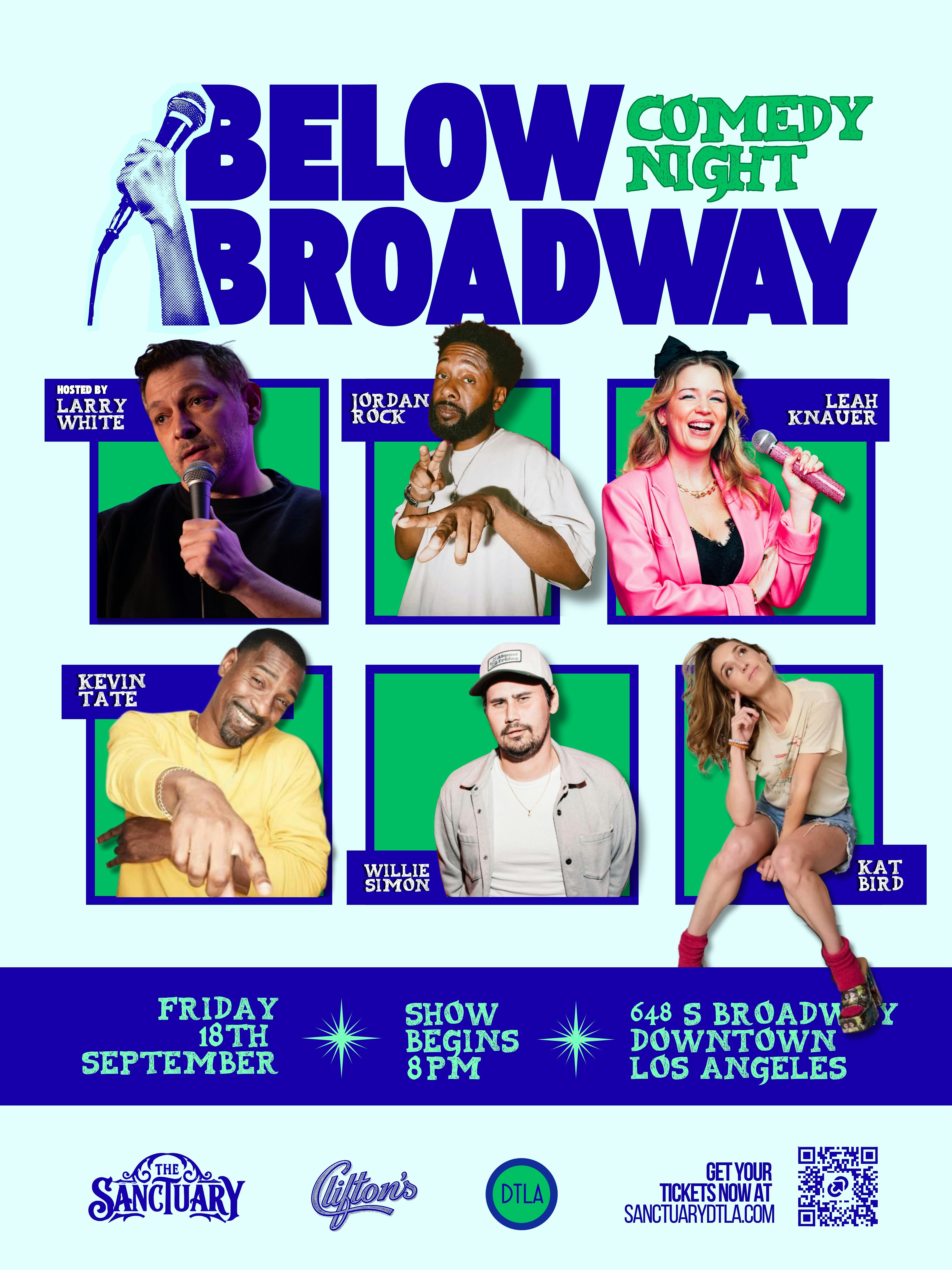 Sanctuary DTLA Presents: Comedy Night at Clifton's