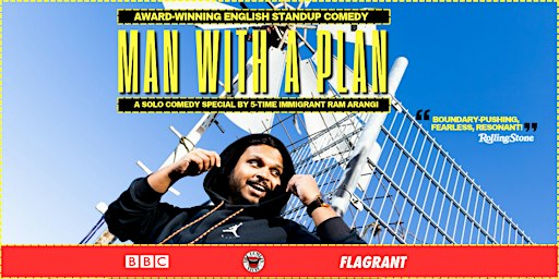 MAN WITH A PLAN  - English Stand-Up Comedy Show by Ram Arangi - Madrid