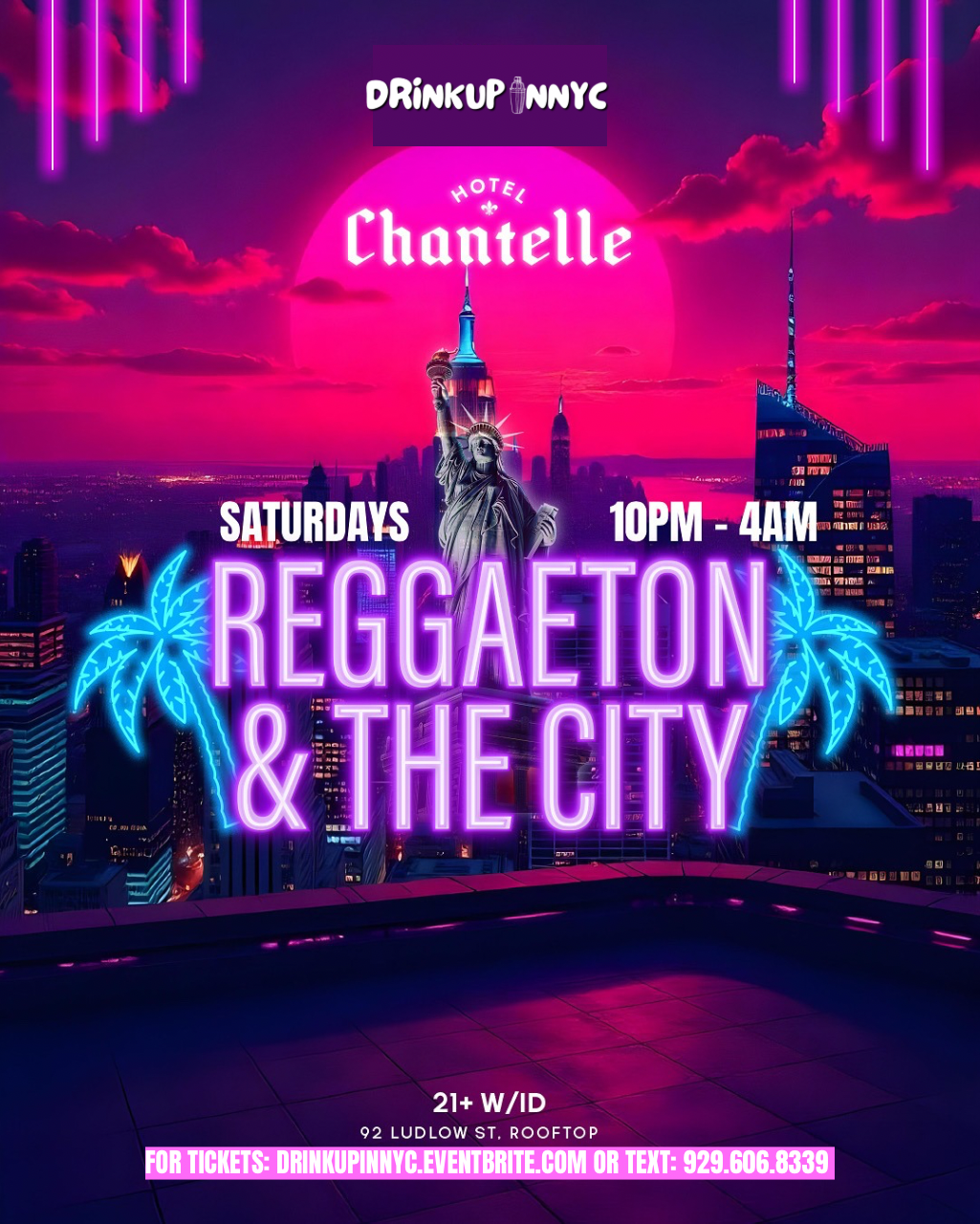 Reggaeton & The City: The Concord NYC | Saturday Nights (Fiesta Latina NYC)