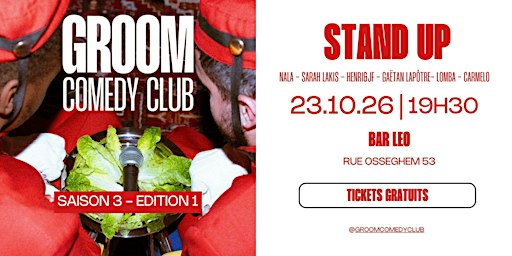 GROOM COMEDY CLUB - SAISON 3 - EDITION 1