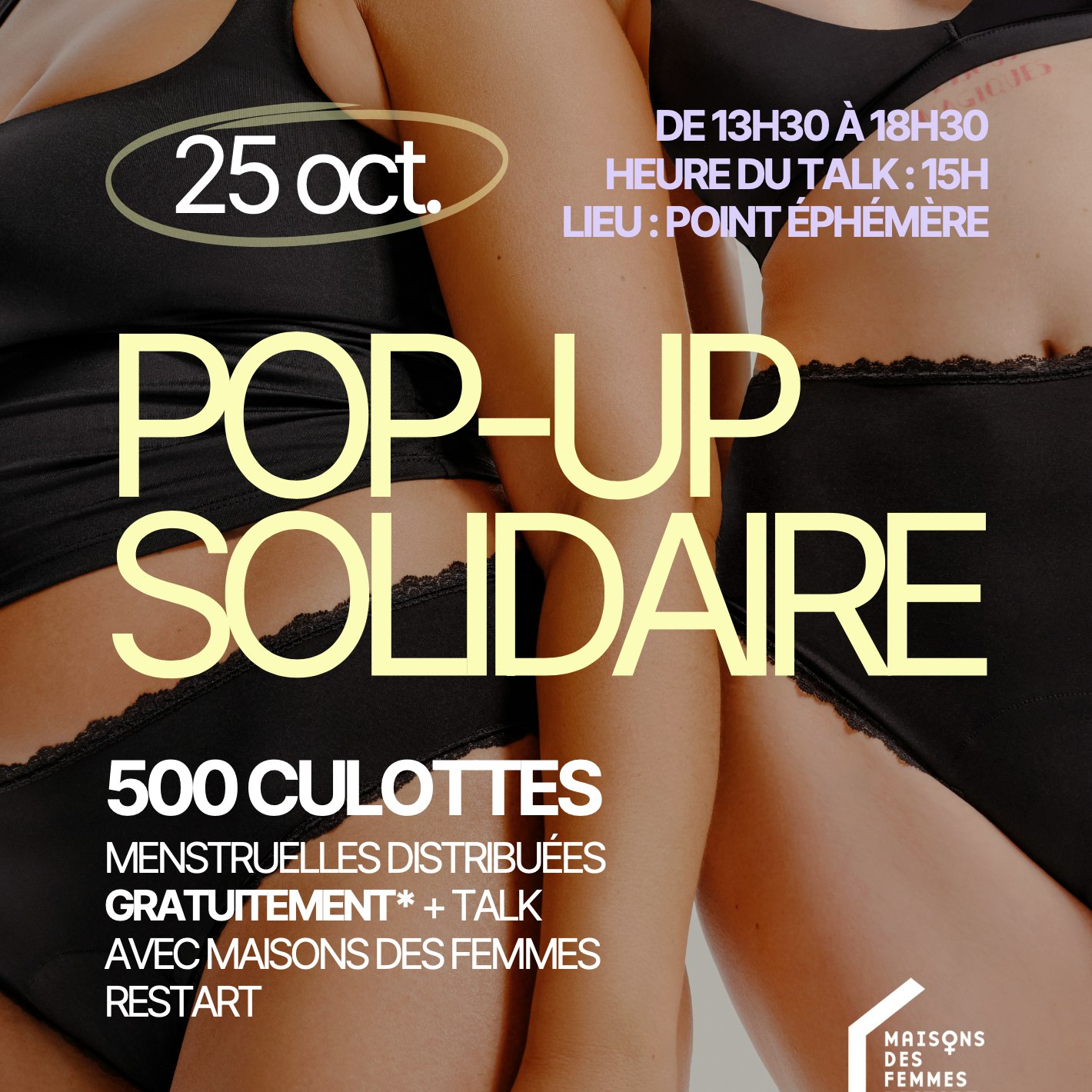 Pop-up solidaire Moodz