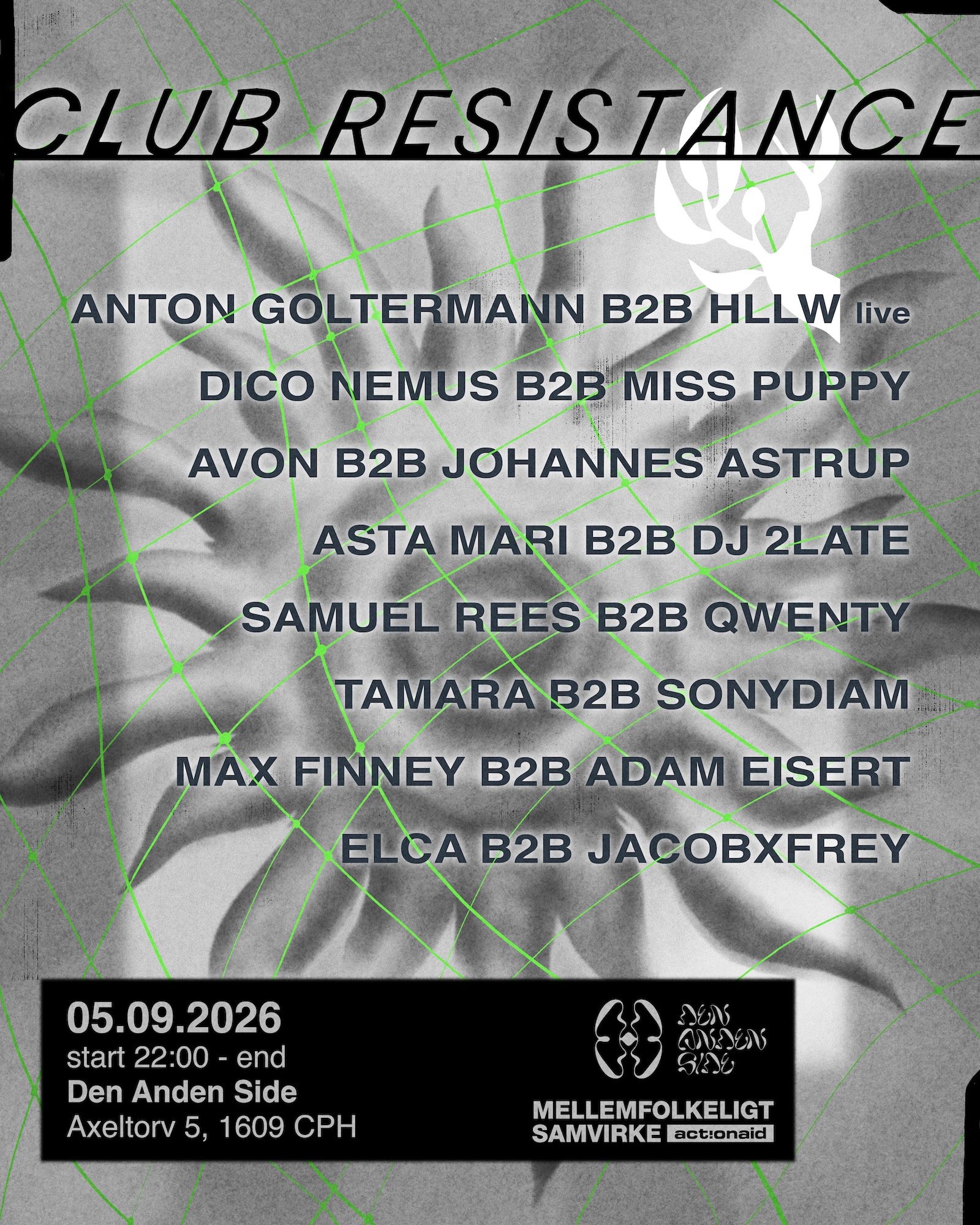 Club Resistance – VAs for Palestine, Release Event