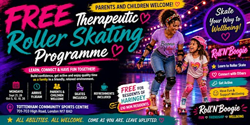 FREE Therapeutic Roller Skating Programme For Residents Of Haringey