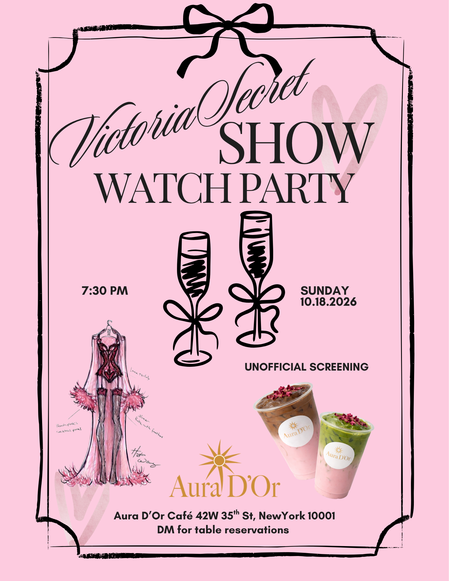 Victoria Secret Watch Party