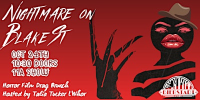 Nightmare on Blake St Drag Show & Brunch, Hosted by Talia Tucker L'Whor