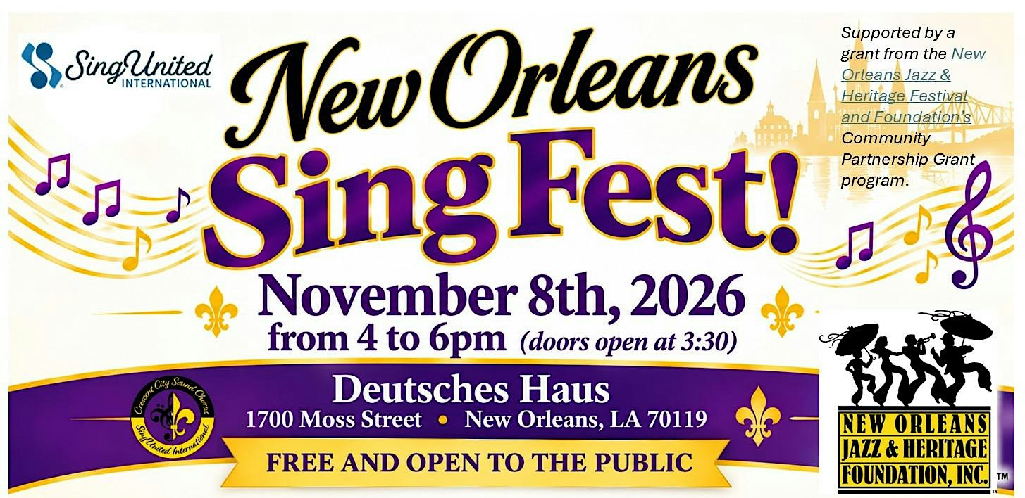 Sing Fest 2026!