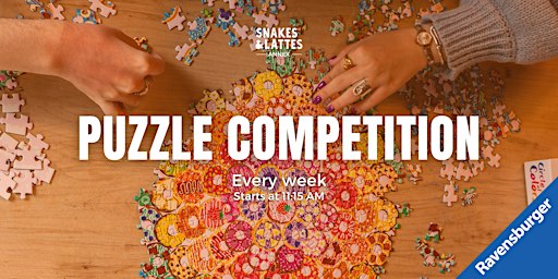 Ravensburger Puzzle Competition - Snakes & Lattes Annex
