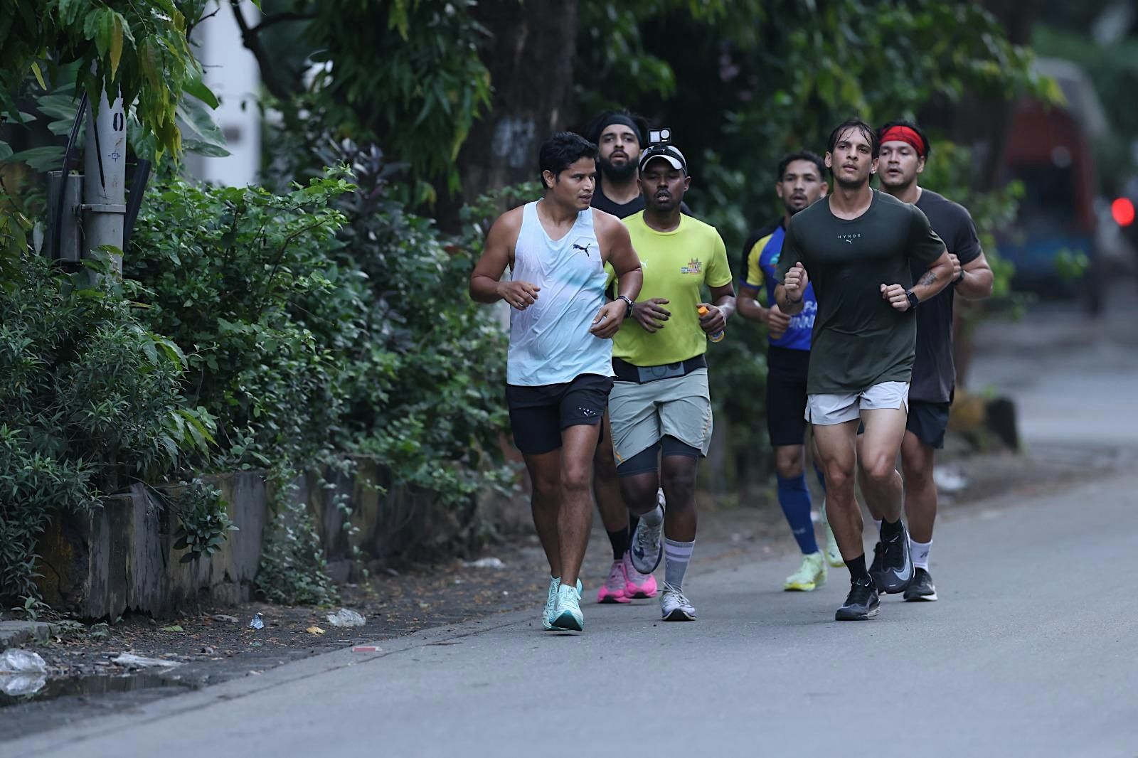 Interval training with Coach Sukanto