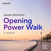 staaake Reverse Network Opening Power Walk at Lisbon Tech Conference