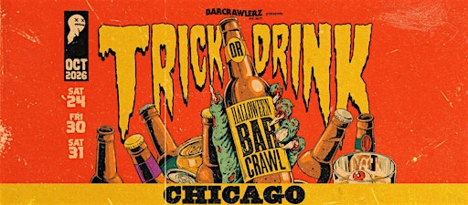 Trick or Drink: Chicago Halloween Bar Crawl (3 Days)