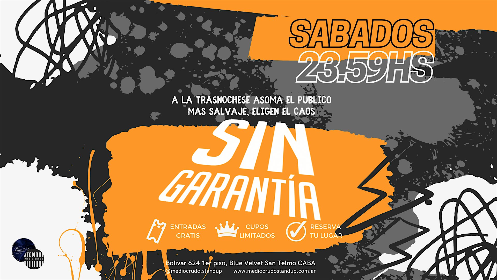 Sin Garantía | Stand Up PUBLICO SALVAJE
