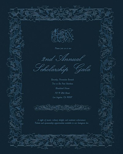 2nd Annual Andronicus Scholarship Gala