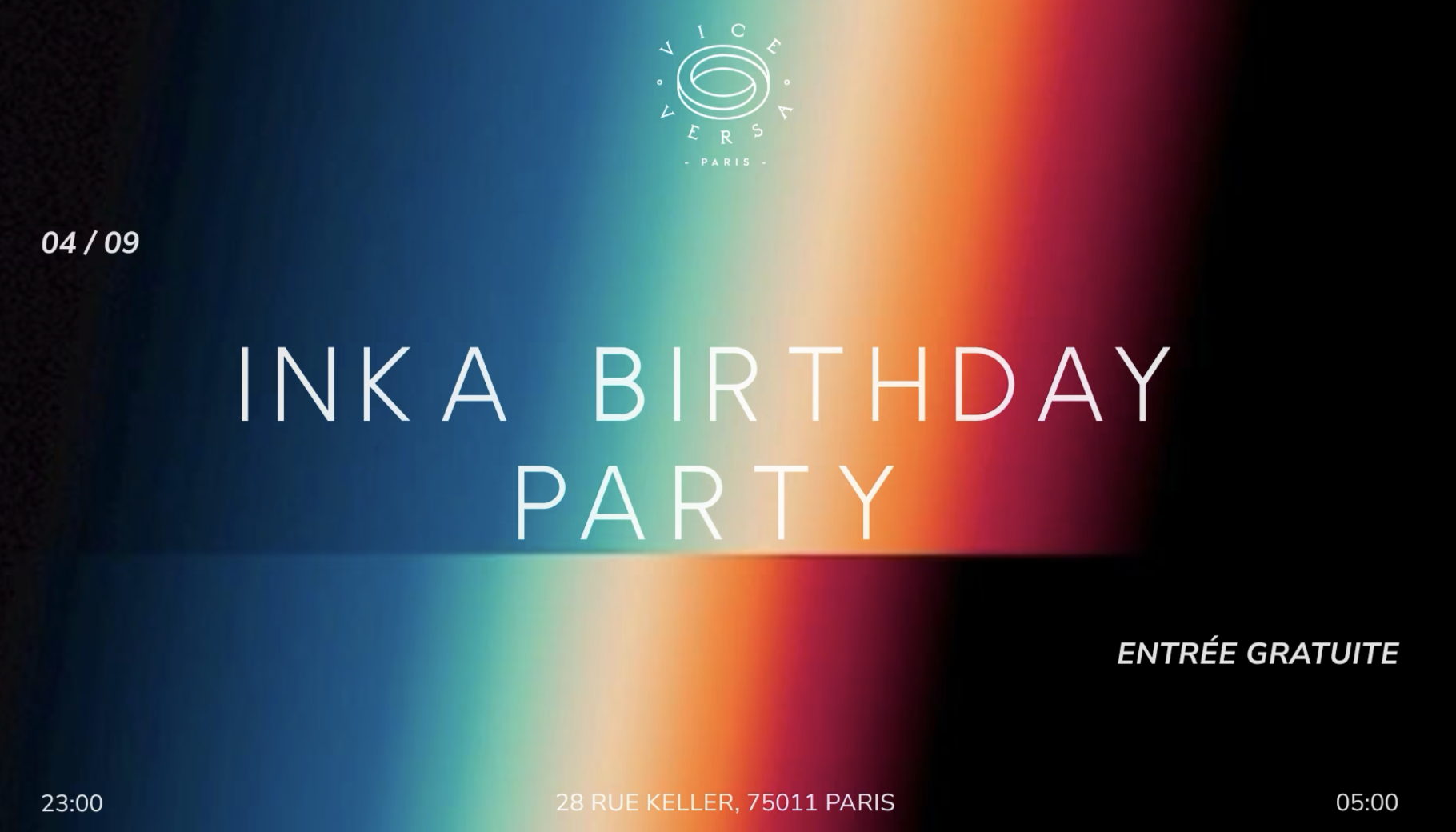 INKA Birthday Party with Catsinka, Poussin & Friends