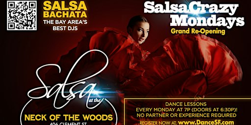 SalsaCrazy Mondays — Salsa Classes + Salsa & Bachata Dancing in SF