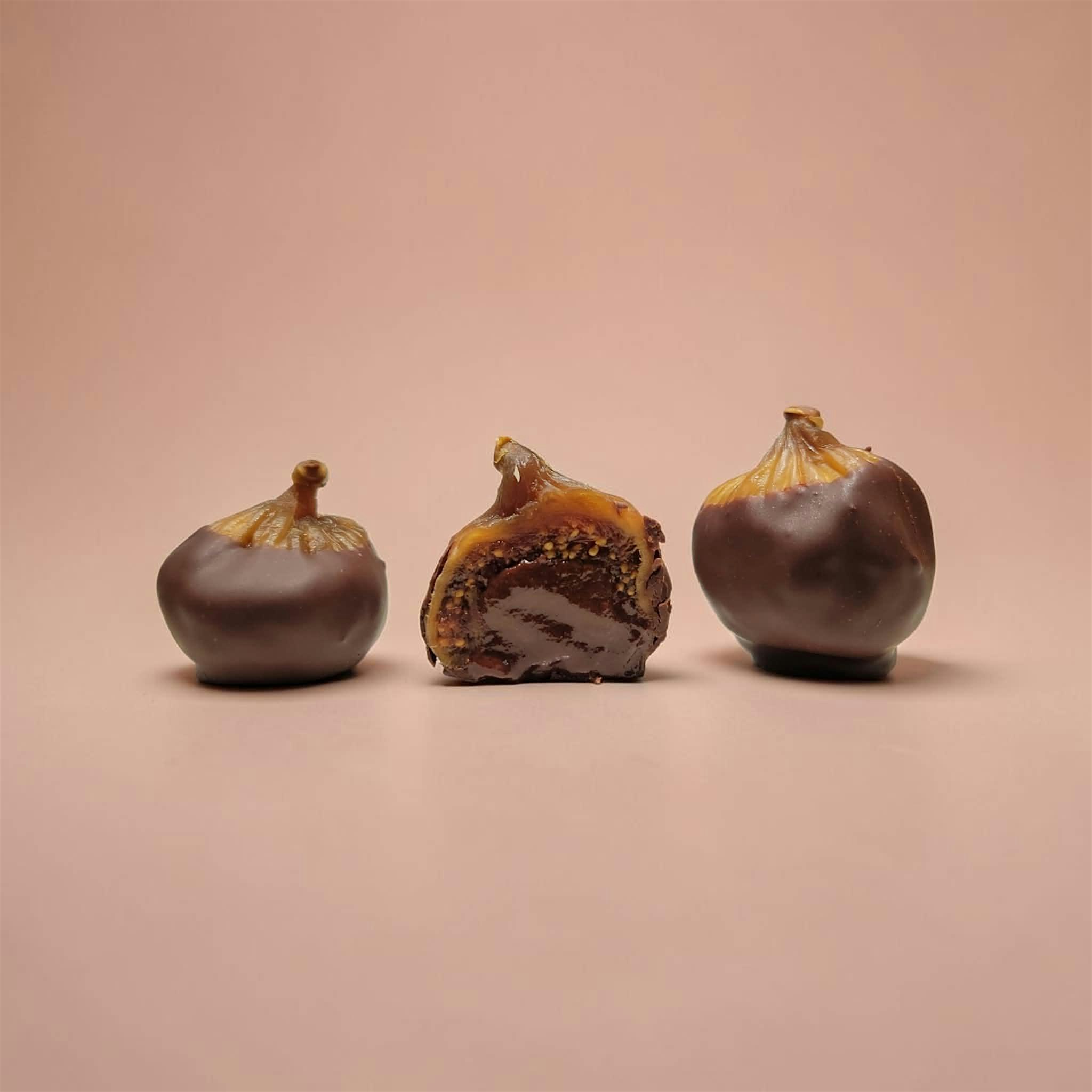 Ganache Figs And Truffle Making