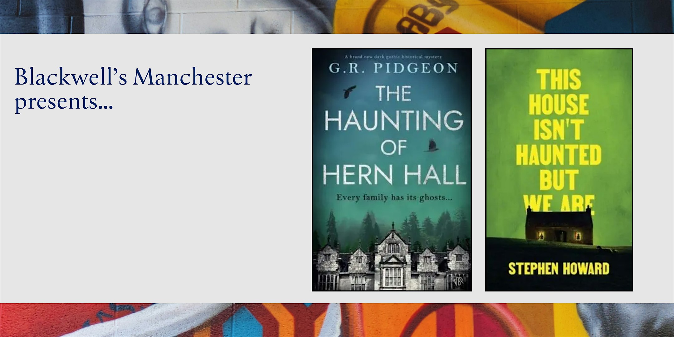 GOTHIC TALES: G. R. Pidgeon & Stephen Howard in conversation
