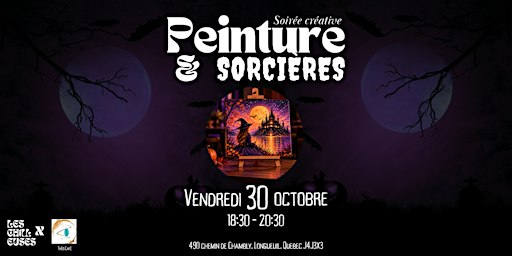 Activité Peinture & Sorcières ‍| Spéciale Halloween