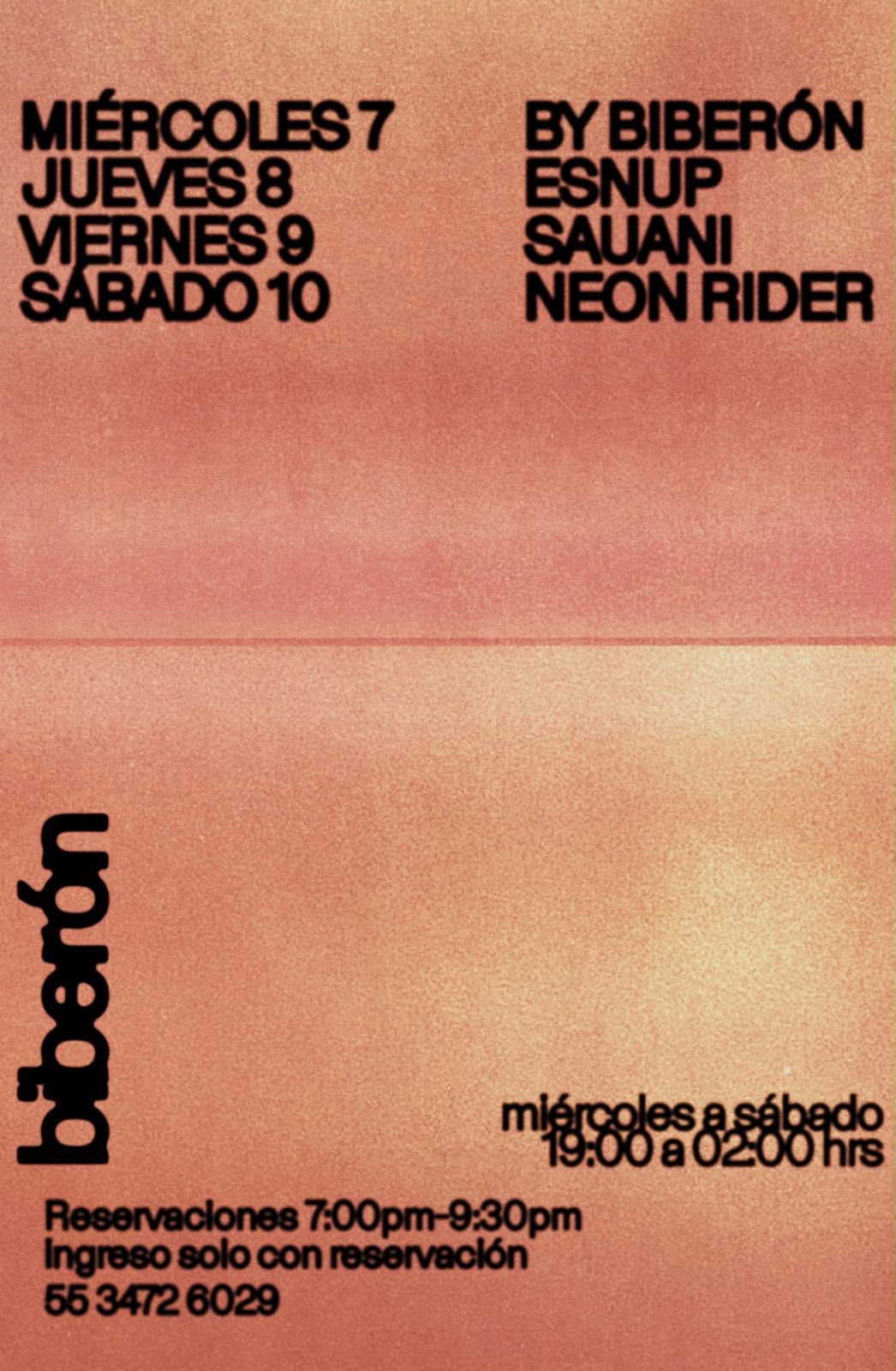 biberón week