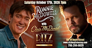 An Evening with RONNIE MCDOWELL AND CHRIS MCDANIEL