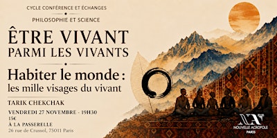 Être vivant parmi les vivants - Habiter le monde