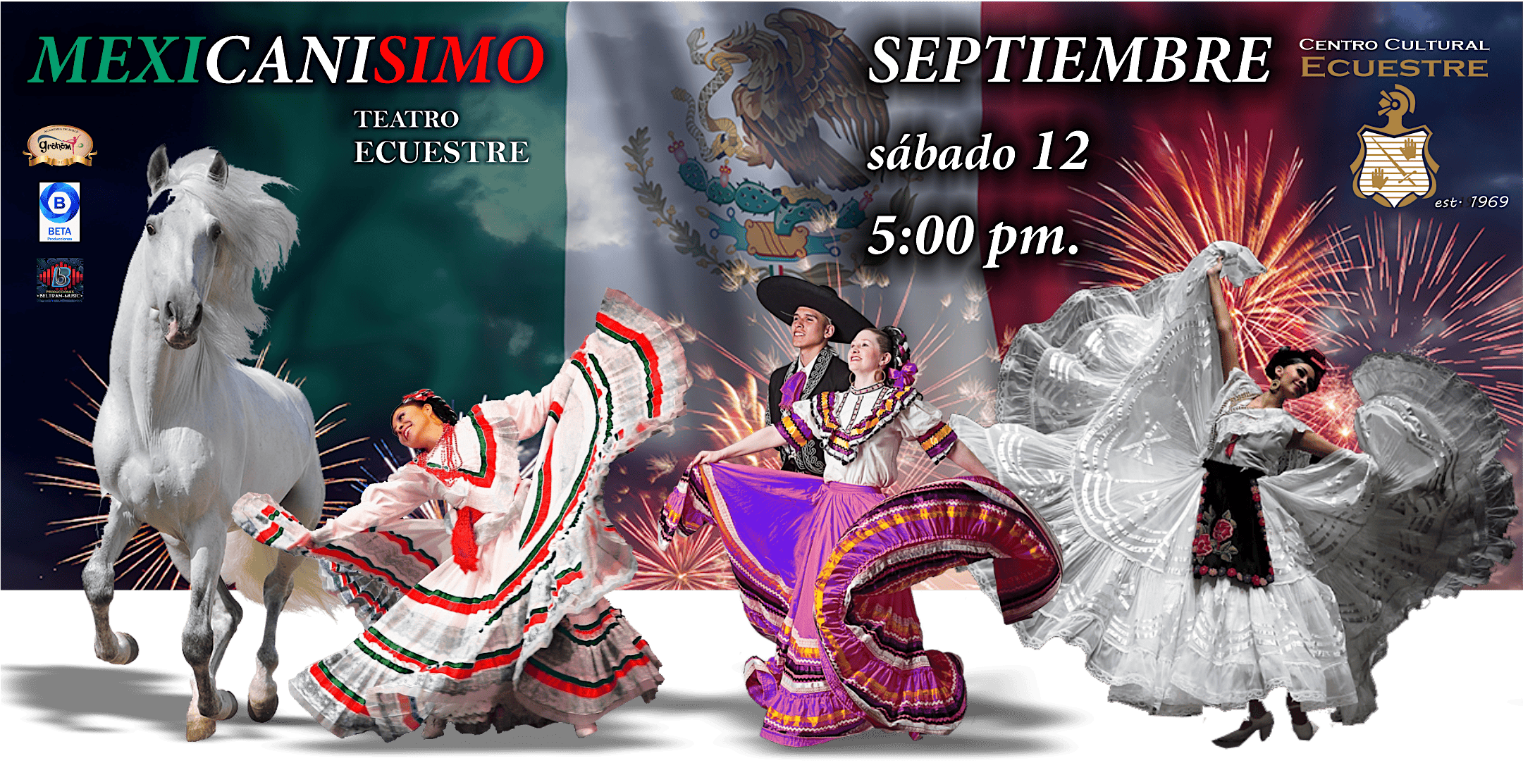 “MEXICANÍSIMO" -  show ecuestre & mariachi   (12  septiembre)