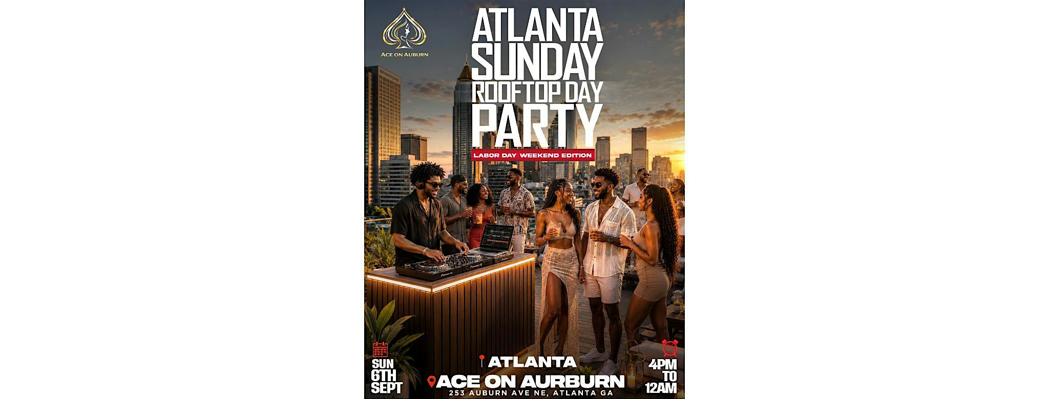 ATLANTA SUNDAY ROOFTOP PARTY