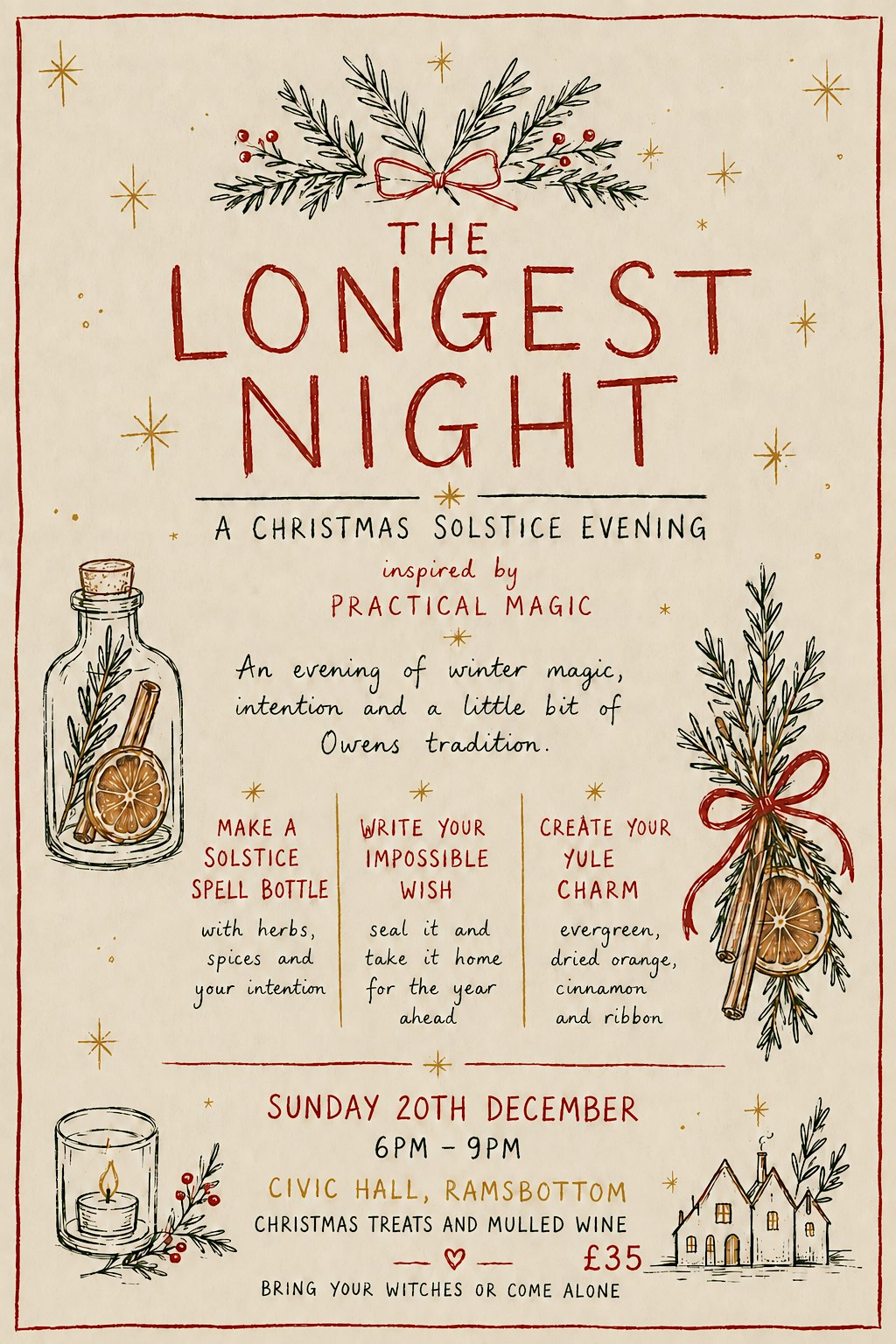 The Longest Night: A Practical Magic Christmas Solstice Evening
