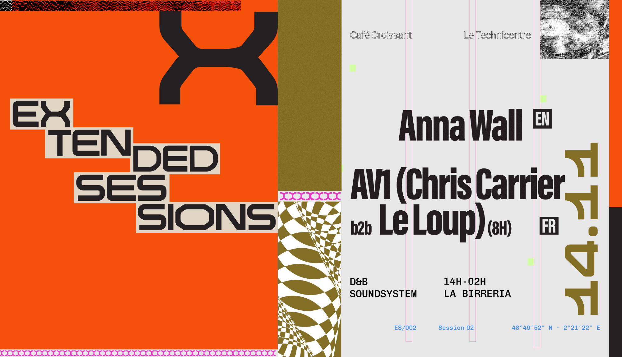 EXTENDED SESSIONS: Anna Wall, Chris Carrier b2b Le Loup (8h)