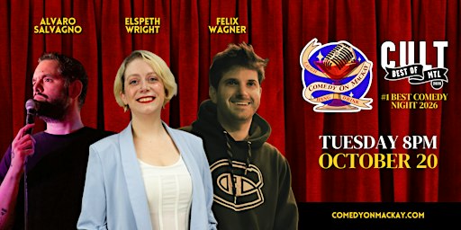 Tuesday Night Stand-Up Comedy Montreal | Comedy on Mackay | #1 Rated Show