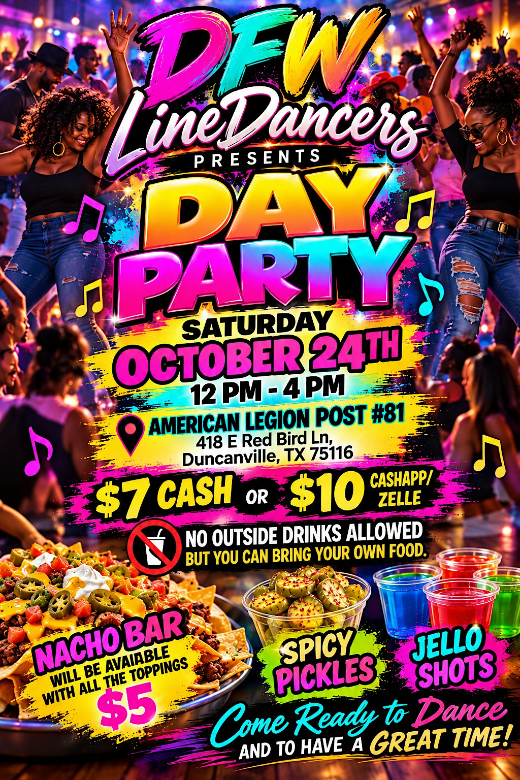 DFW LineDancers Day Party