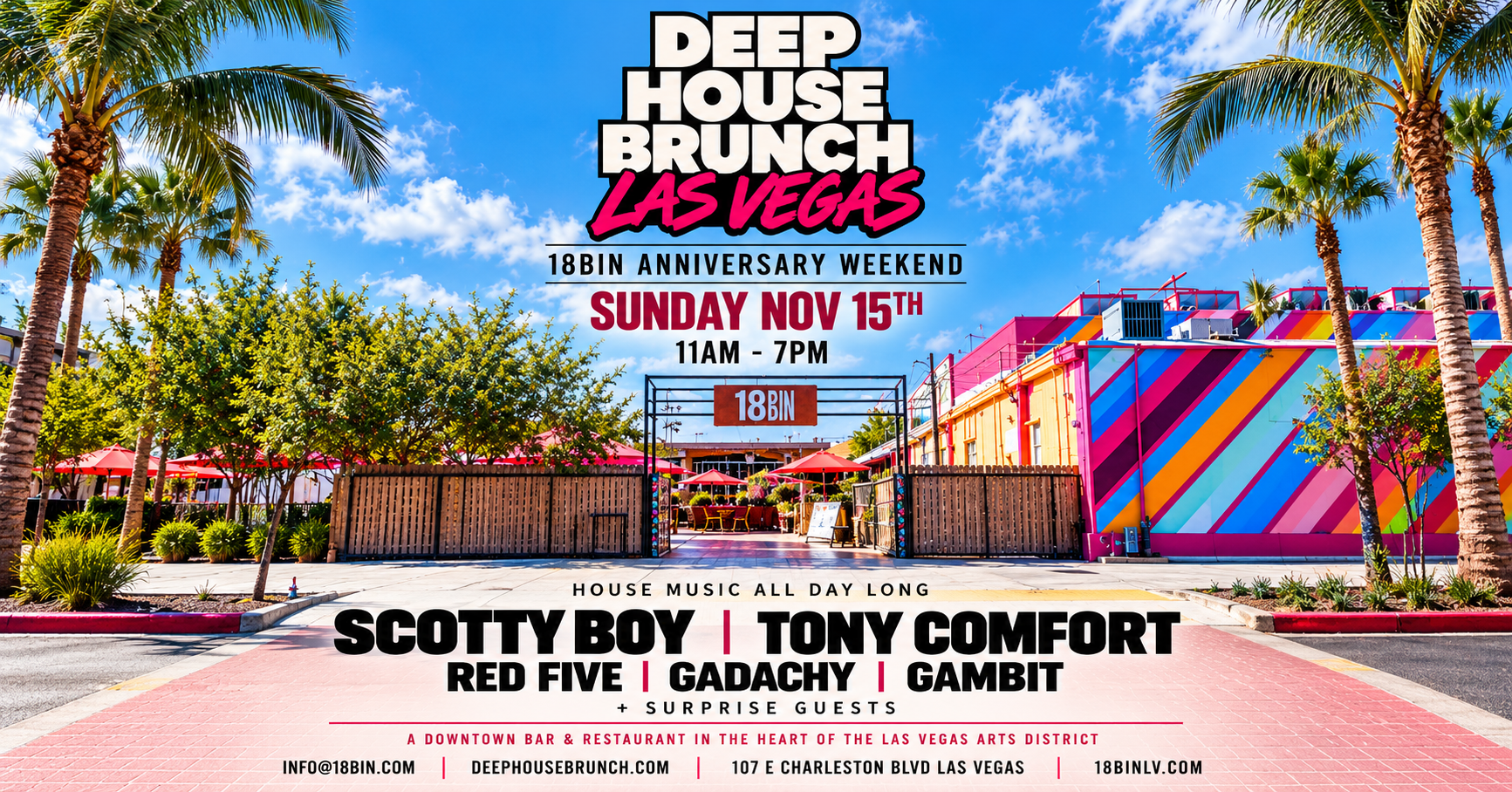 Deep House Brunch Las Vegas