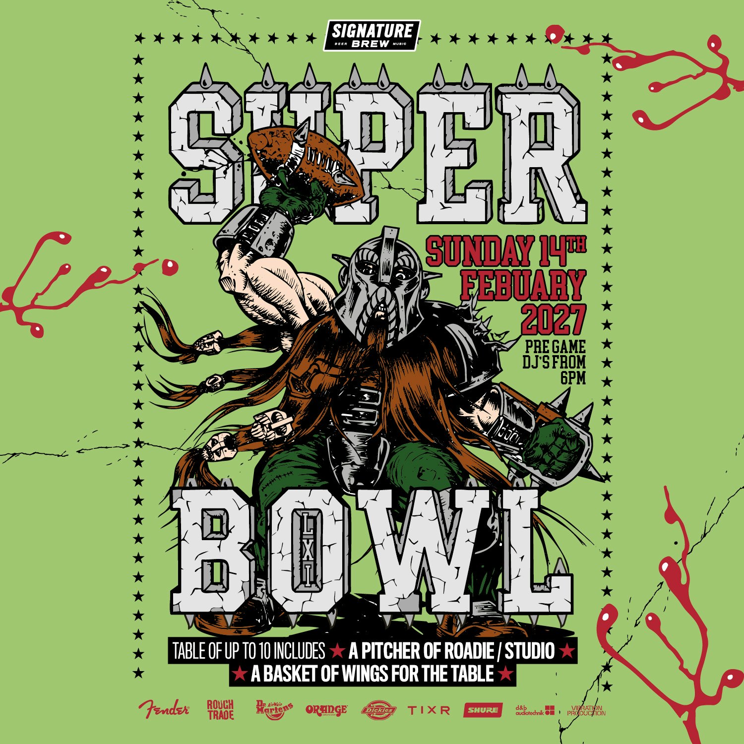 Super Bowl LXI 2027 | Signature Brew Blackhorse R