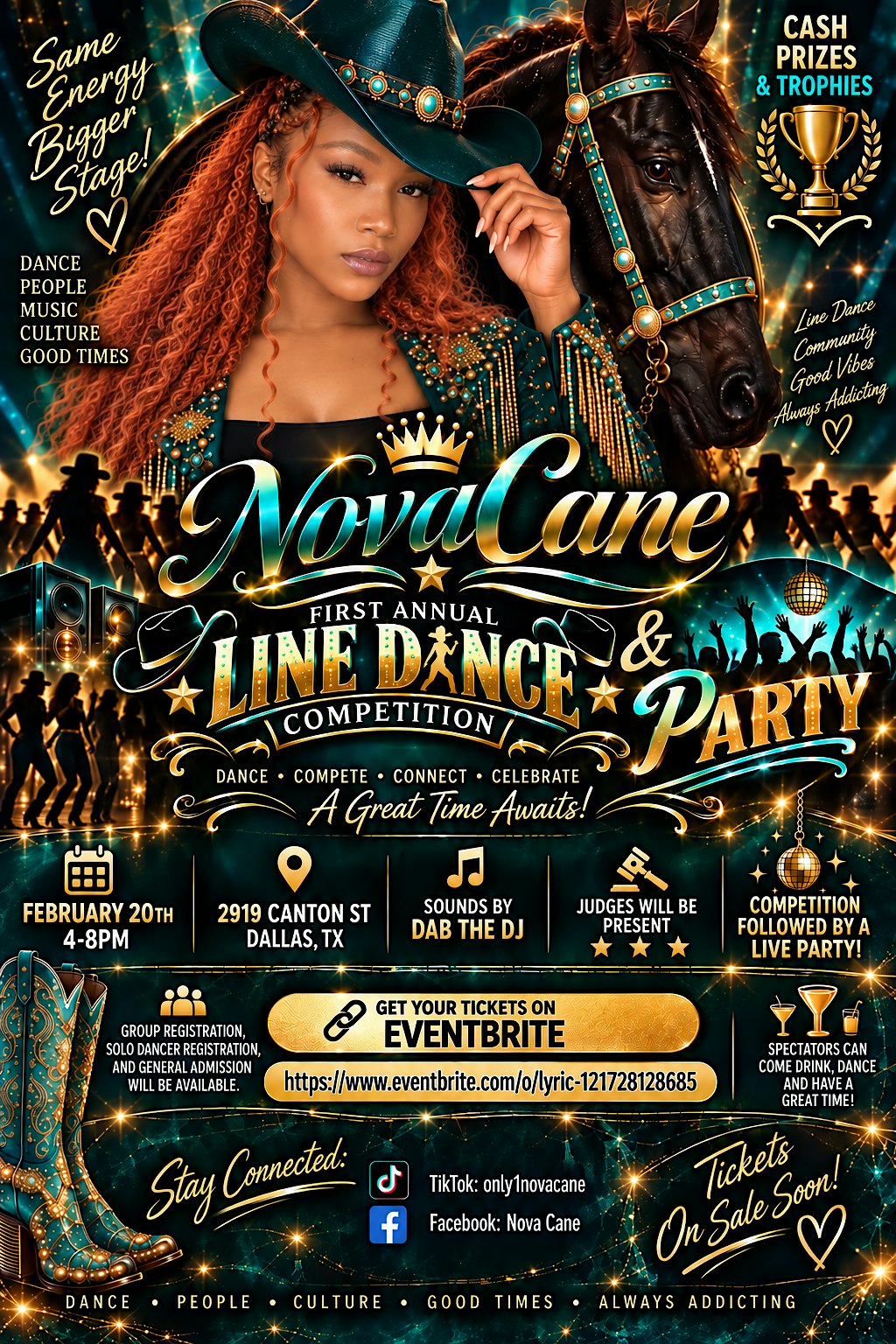 NovaCane’s Line Dance Party/Competition