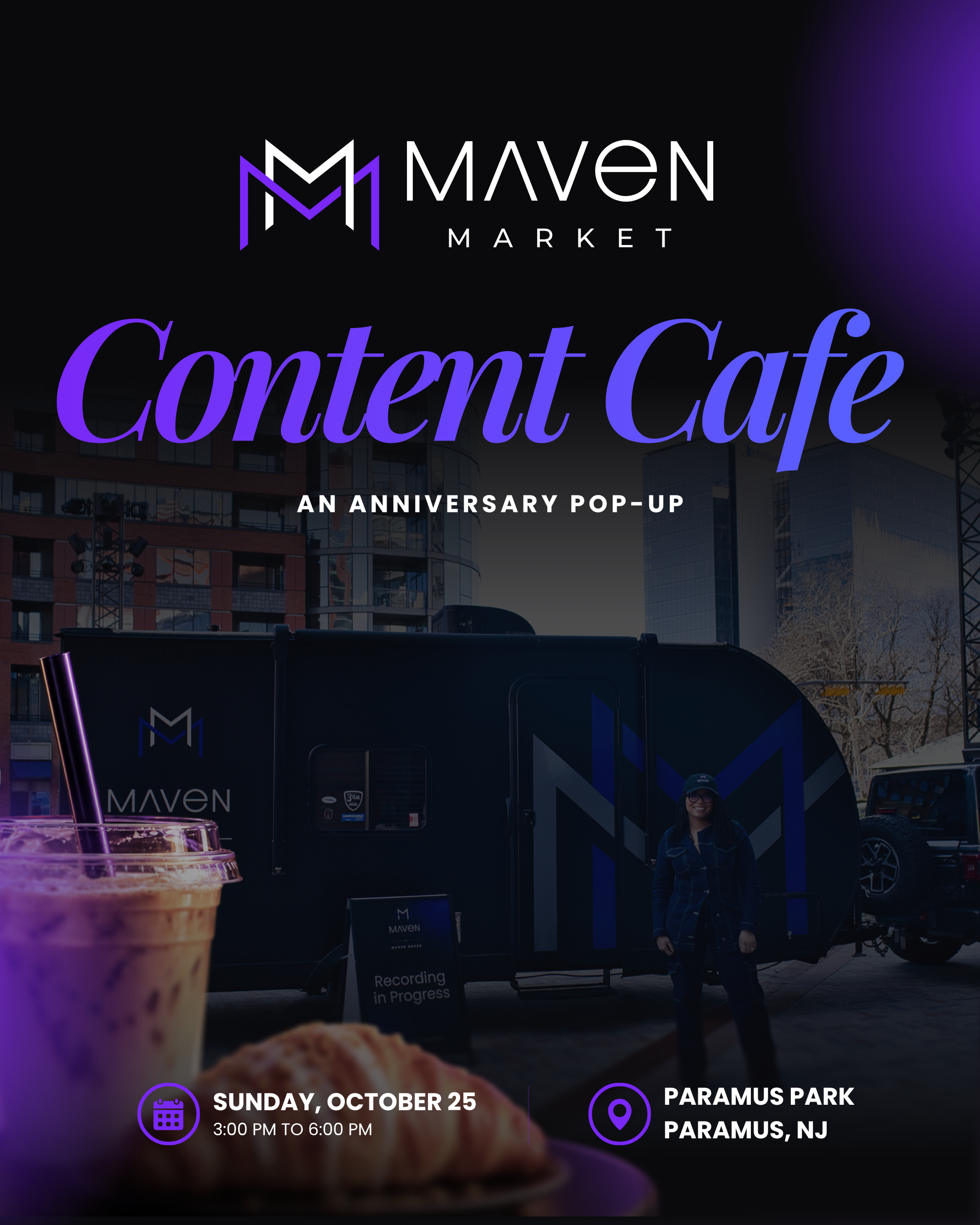 Maven Haven Anniversary | Content Cafe Pop Up