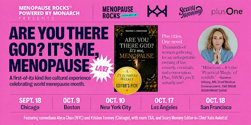 Are You There God? It's Me, Menopause: LIVE!